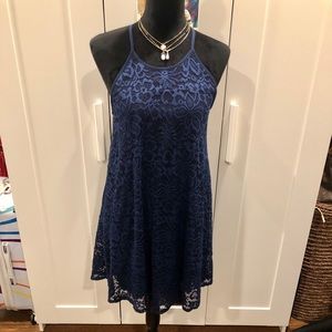 🛍sale🛍Altar’d State Blue Lace Dress